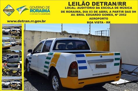 DETRAN REALIZA 1º LEILÃO DE VEÍCULOS  INSTITUCIONAIS DE 2017